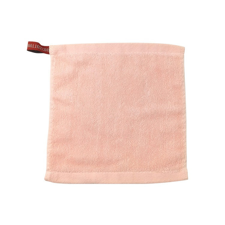Small Square Towel, All Cotton 20 * 20, Kindergarten Pure Cotton Small Towel, Plain Hook, Hand Wipe Square Towel