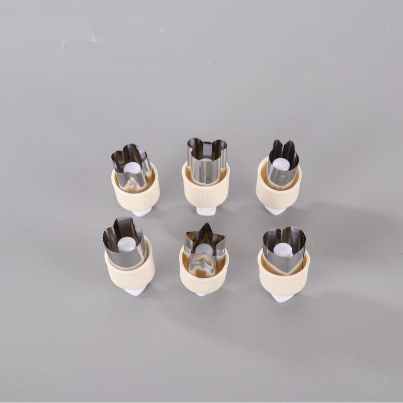 Kids' Veggie & Fruit Cutter Set: For Bento Lunch Decor & Cookie Stamping