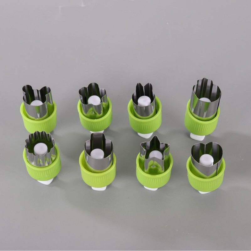 Kids' Veggie & Fruit Cutter Set: For Bento Lunch Decor & Cookie Stamping