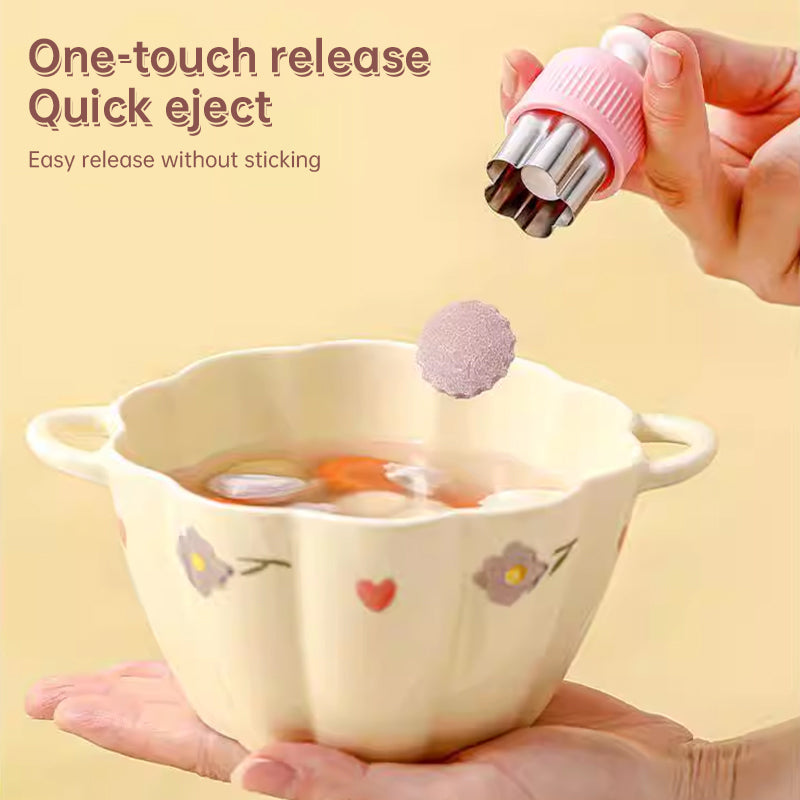 Kids' Veggie & Fruit Cutter Set: For Bento Lunch Decor & Cookie Stamping