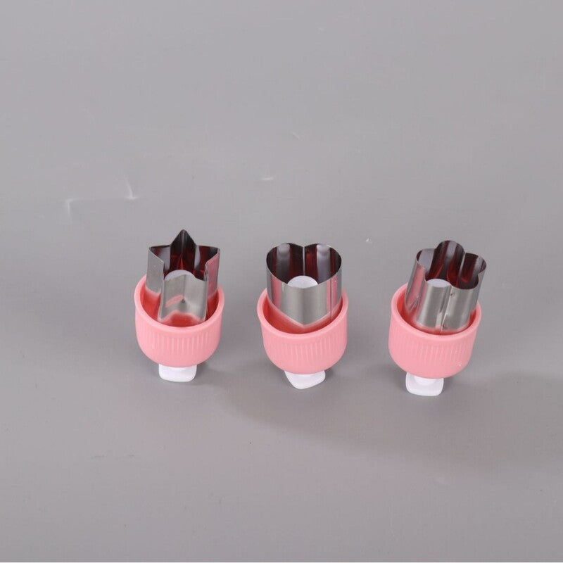 Kids' Veggie & Fruit Cutter Set: For Bento Lunch Decor & Cookie Stamping