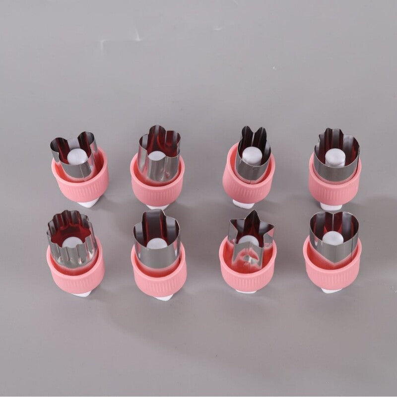 Kids' Veggie & Fruit Cutter Set: For Bento Lunch Decor & Cookie Stamping