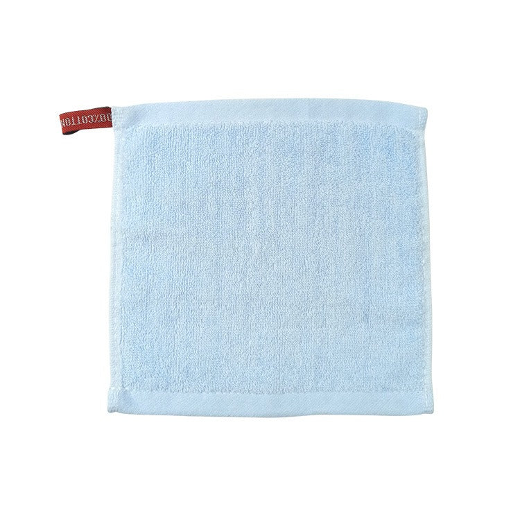 Small Square Towel, All Cotton 20 * 20, Kindergarten Pure Cotton Small Towel, Plain Hook, Hand Wipe Square Towel